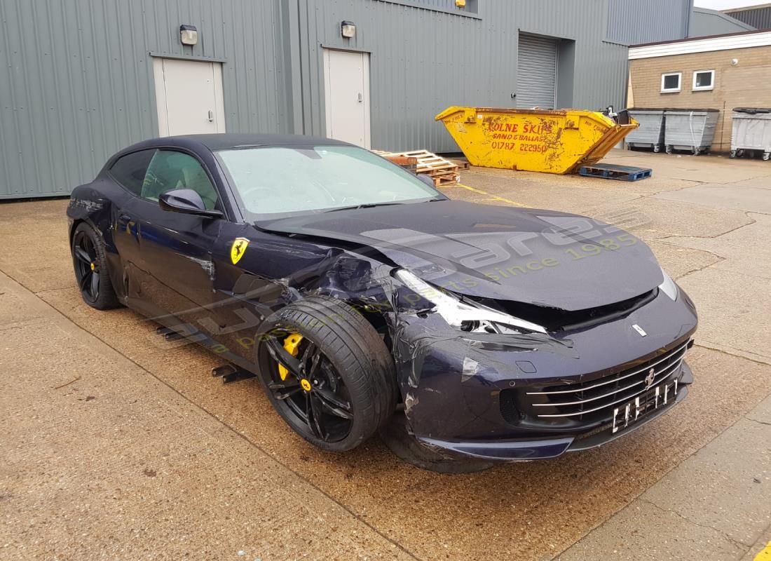 ferrari gtc4 lusso (rhd) con 9,275 miles, preparándose para desmantelar #7