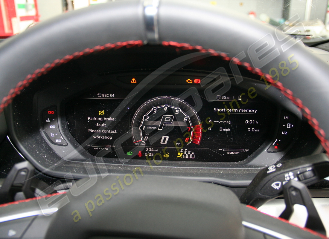 lamborghini urus (2019) con 200 millas, preparándose para el desmantelamiento de #11