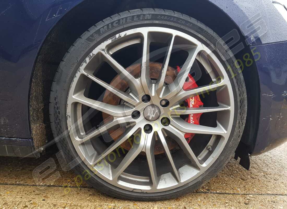 maserati ghibli (2016) con 46,772 miles, preparándose para desmantelar #19