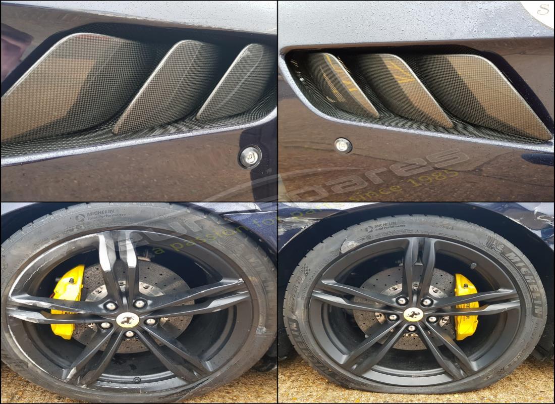 ferrari gtc4 lusso (rhd) con 9,275 miles, preparándose para desmantelar #17