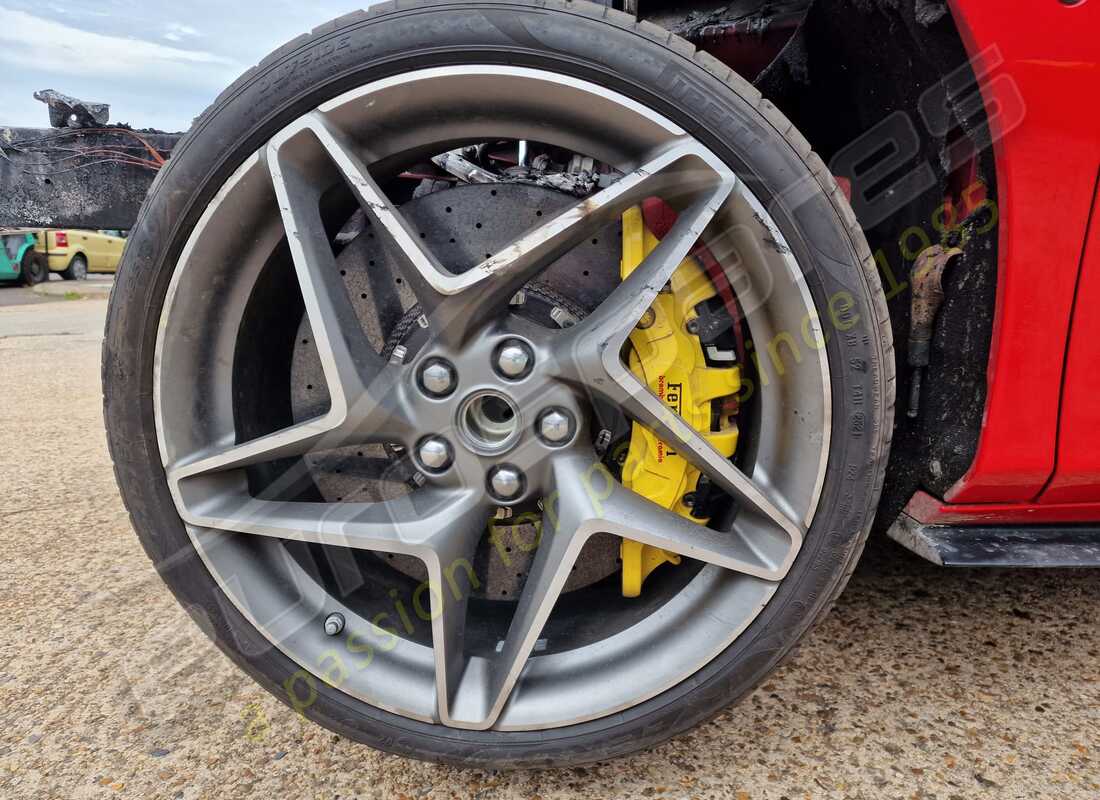 ferrari f8 tributo con 973 millas, preparándose para el desmantelamiento #17