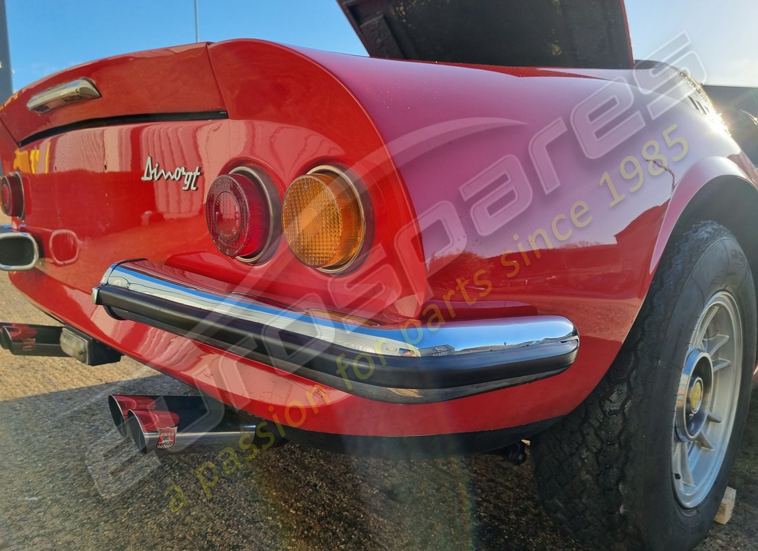ferrari 246 dino (1975) con 58,145 miles, preparándose para desmantelar #14