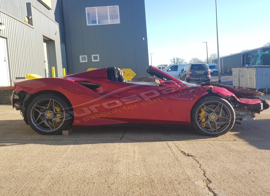 ferrari f8 spider con 940 millas, preparándose para el desmantelamiento #7