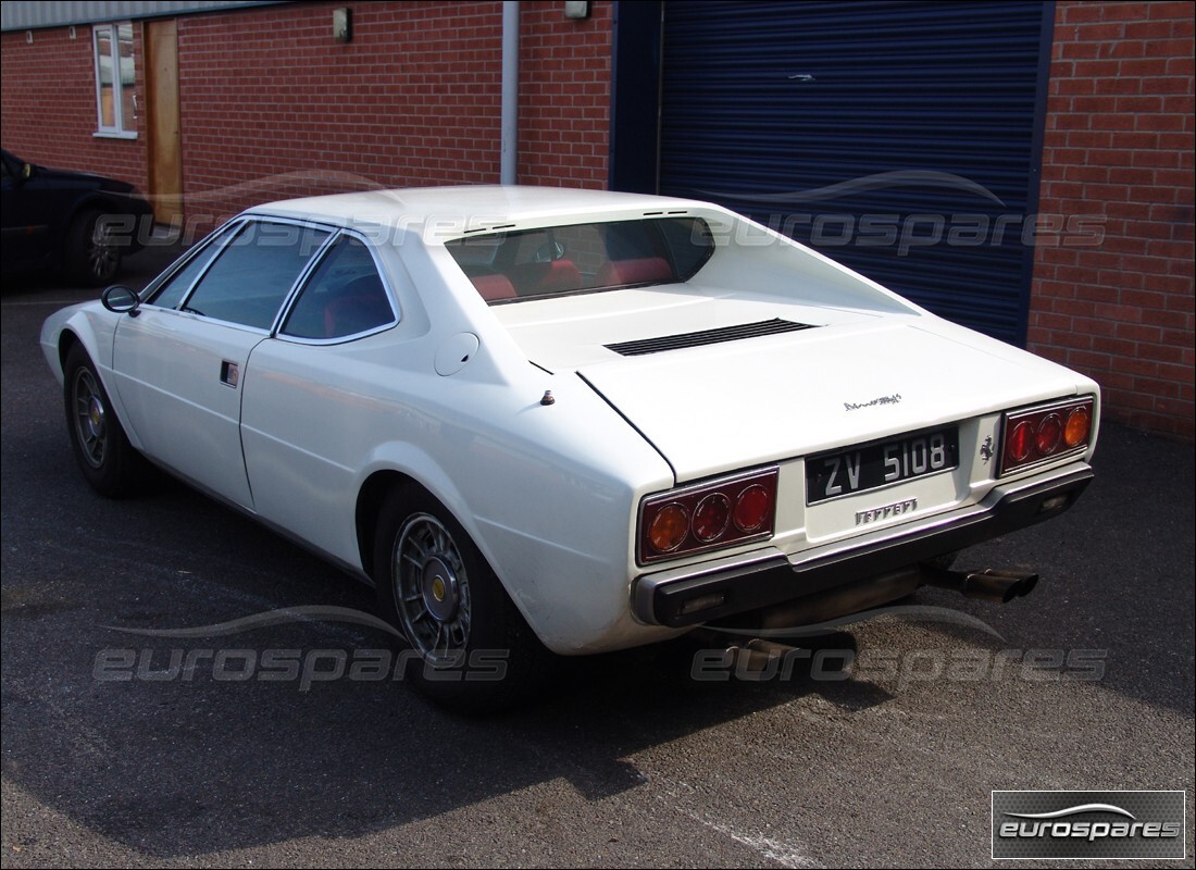 ferrari 308 gt4 dino (1976) con 68,108 miles, preparándose para desmantelar #4