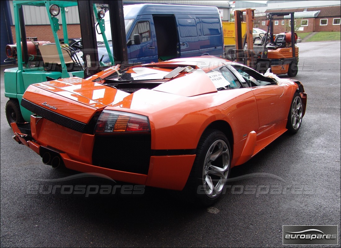 lamborghini murcielago coupe (2003) con 6,200 kilómetros, en preparación para desmantelamiento #4