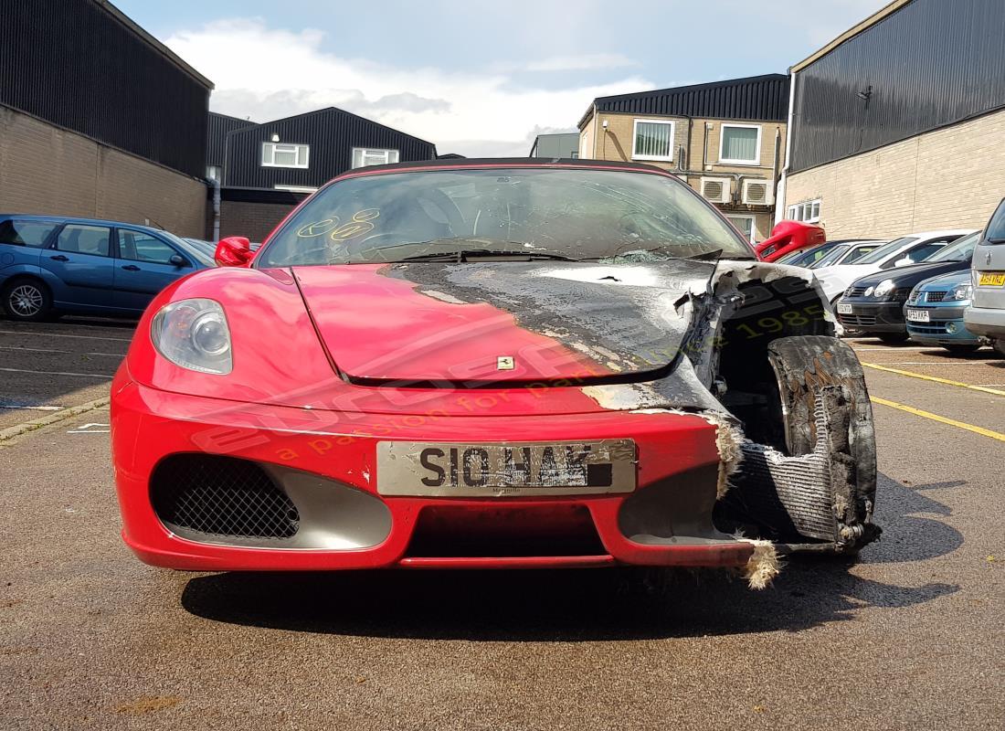 ferrari f430 spider (rhd) con desconocido, preparándose para desmantelar #8