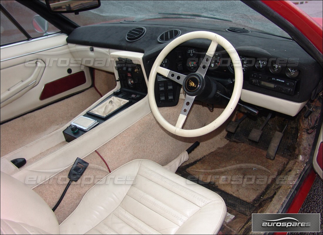 lamborghini espada con 57,416 miles, preparándose para desmantelar #7