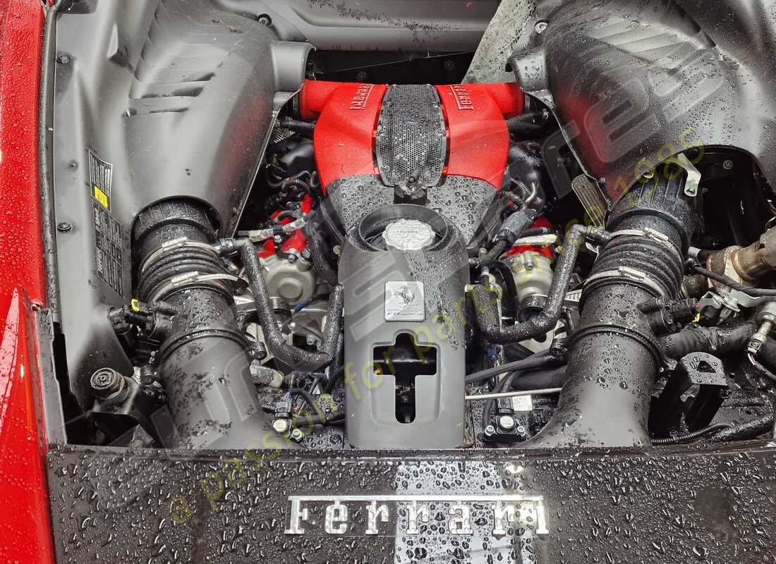 ferrari f8 tributo con 1,820 miles, preparándose para desmantelar #13