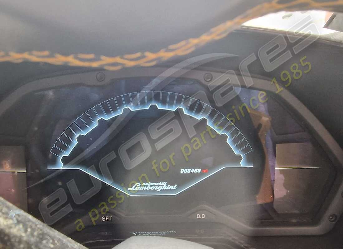 lamborghini lp750-4 sv coupe (2016) con 6,468 miles, preparándose para desmantelar #11