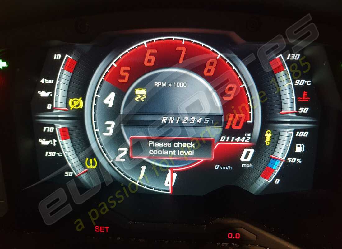 lamborghini 2018 (lp740-4 s coupe) con 11,442 miles, preparándose para desmantelar #11