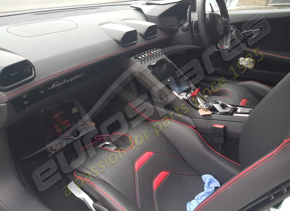 lamborghini 2020 (evo coupe) con 5,415 miles, preparándose para desmantelar #11