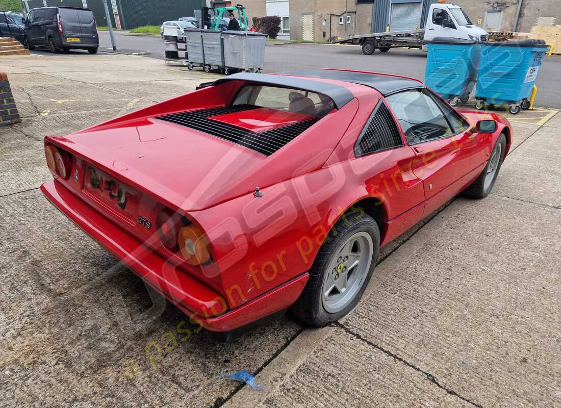 ferrari 328 (1985) con 28,673 kilómetros, en preparación para desmantelamiento #5