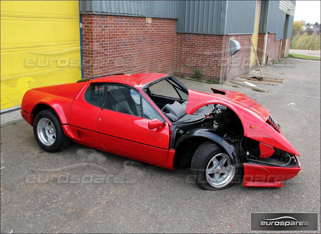 ferrari 512 bb con 15,936 miles, preparándose para desmantelar #2