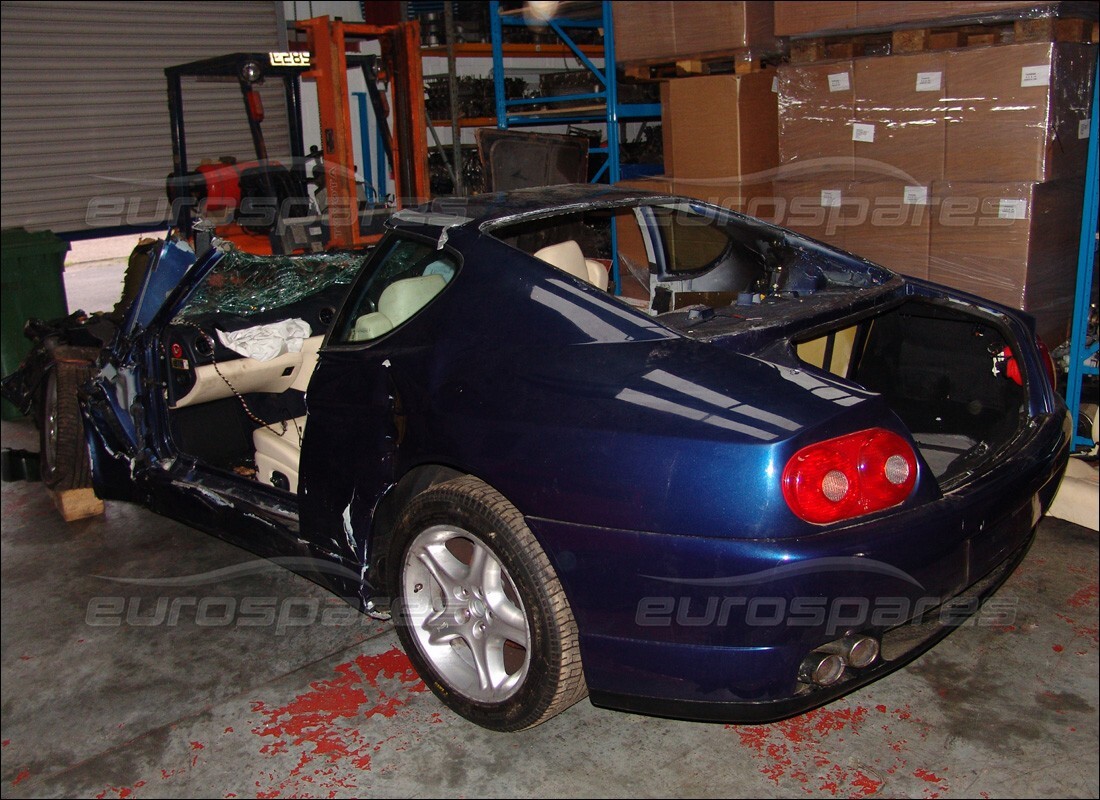 ferrari 456 m gt/m gta preparándose para el desmantelamiento en eurospares