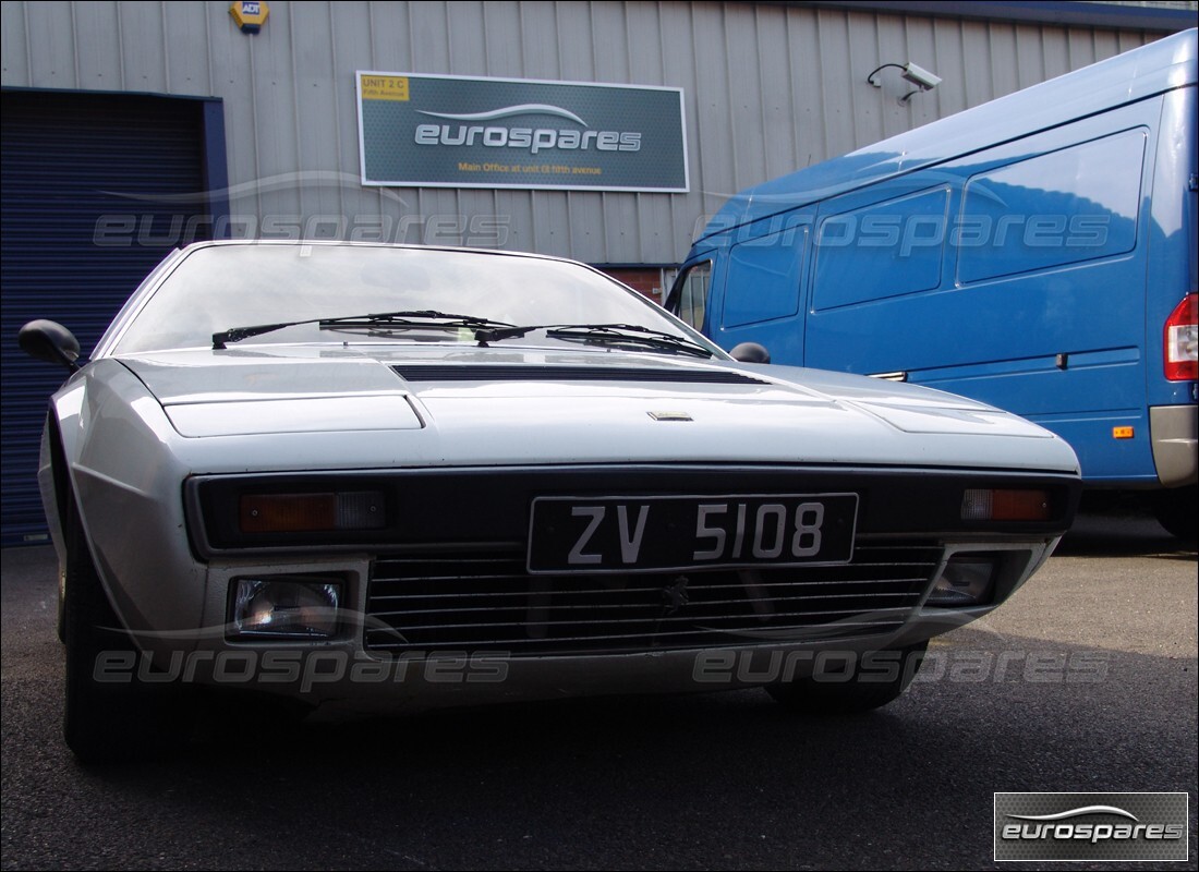 ferrari 308 gt4 dino (1976) con 68,108 miles, preparándose para desmantelar #5