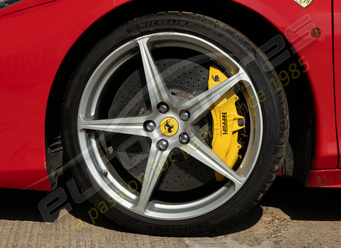 ferrari 458 italia (rhd) con menos de 20k tbc, en preparación para el desmantelamiento #24