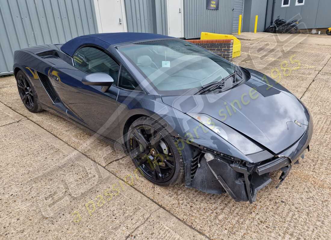 lamborghini gallardo spyder (2008) con 42,136 miles, preparándose para desmantelar #8