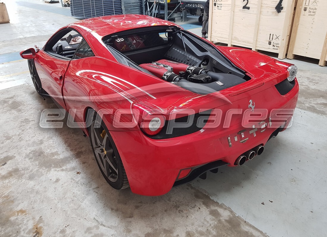 ferrari 458 italia (europe) con 22,883 miles, preparándose para desmantelar #3