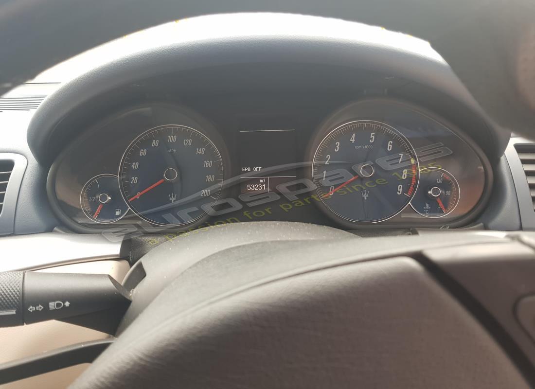 maserati grancabrio (2011) 4.7 con 53,231 miles, preparándose para desmantelar #11
