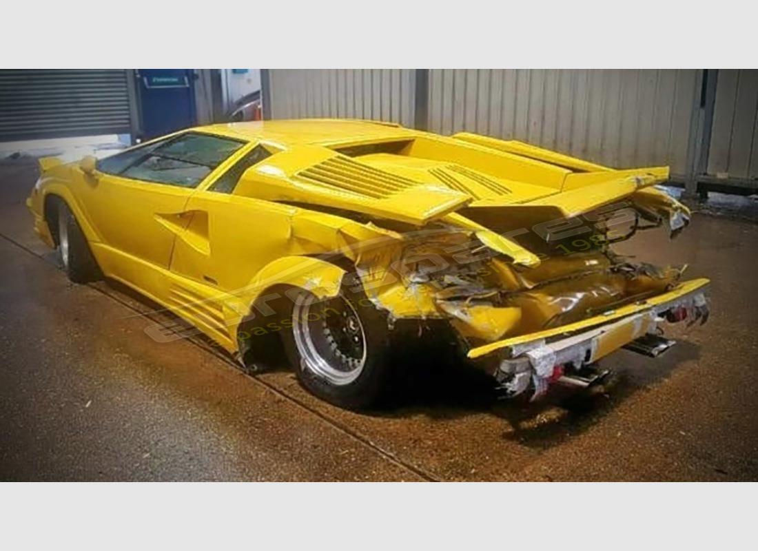 lamborghini countach 25th anniversary (1989) con 35,328 miles, preparándose para desmantelar #4