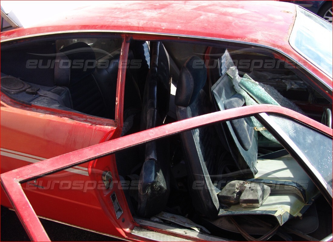 lamborghini urraco p250 / p250s con n/a, preparándose para el desmantelamiento #7