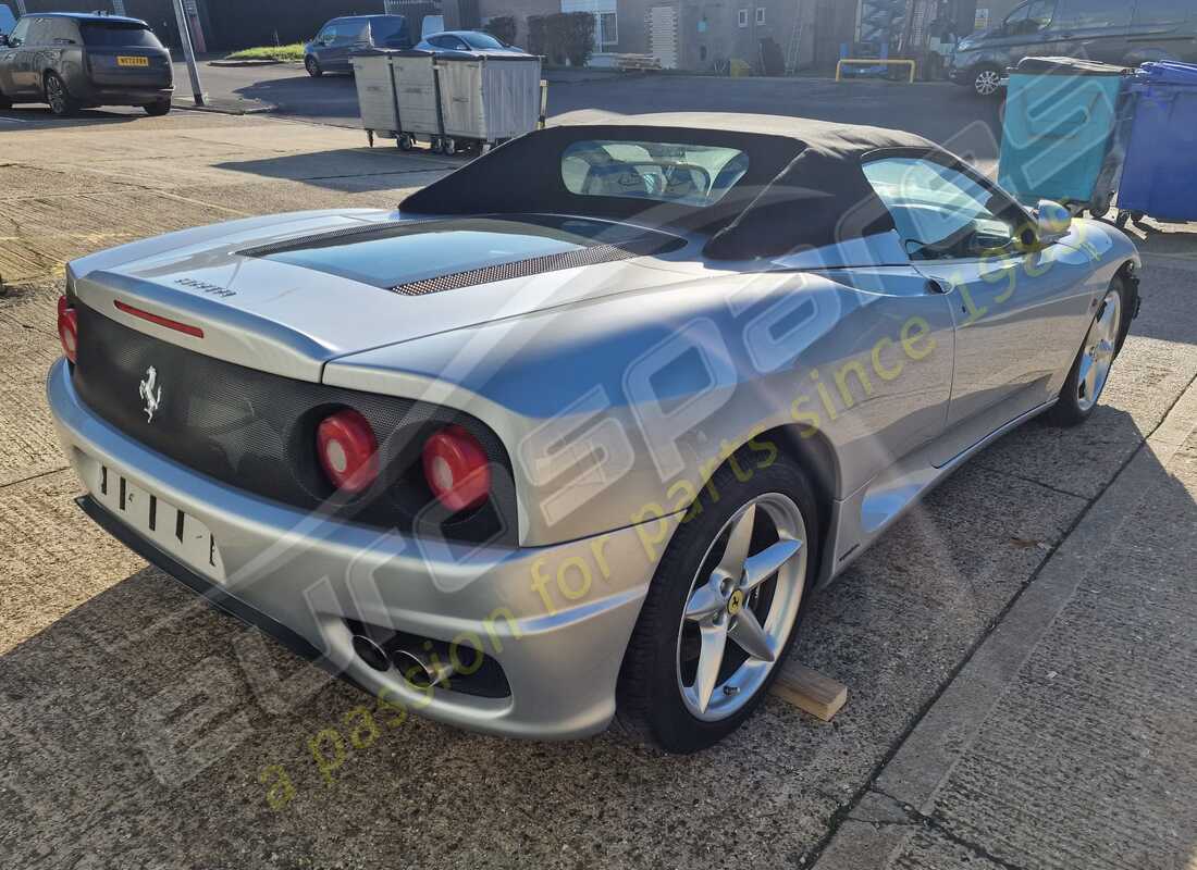 ferrari 360 spider con 24,759 miles, preparándose para desmantelar #5