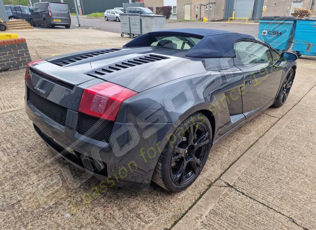 lamborghini gallardo spyder (2008) con 42,136 miles, preparándose para desmantelar #5