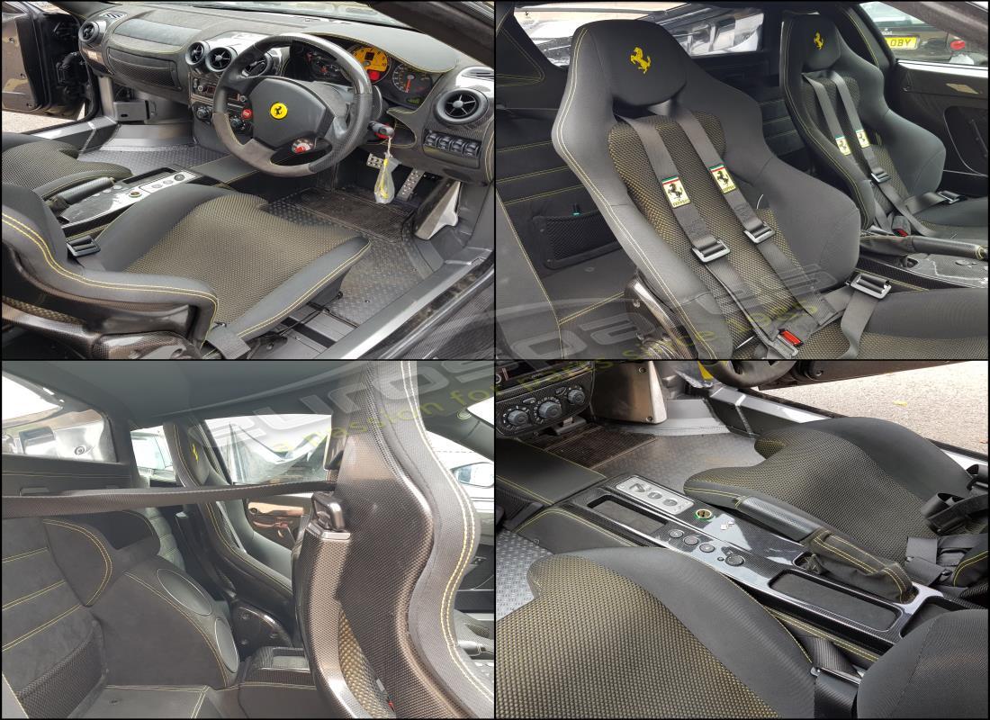 ferrari f430 scuderia (rhd) con 16,549 miles, preparándose para desmantelar #13