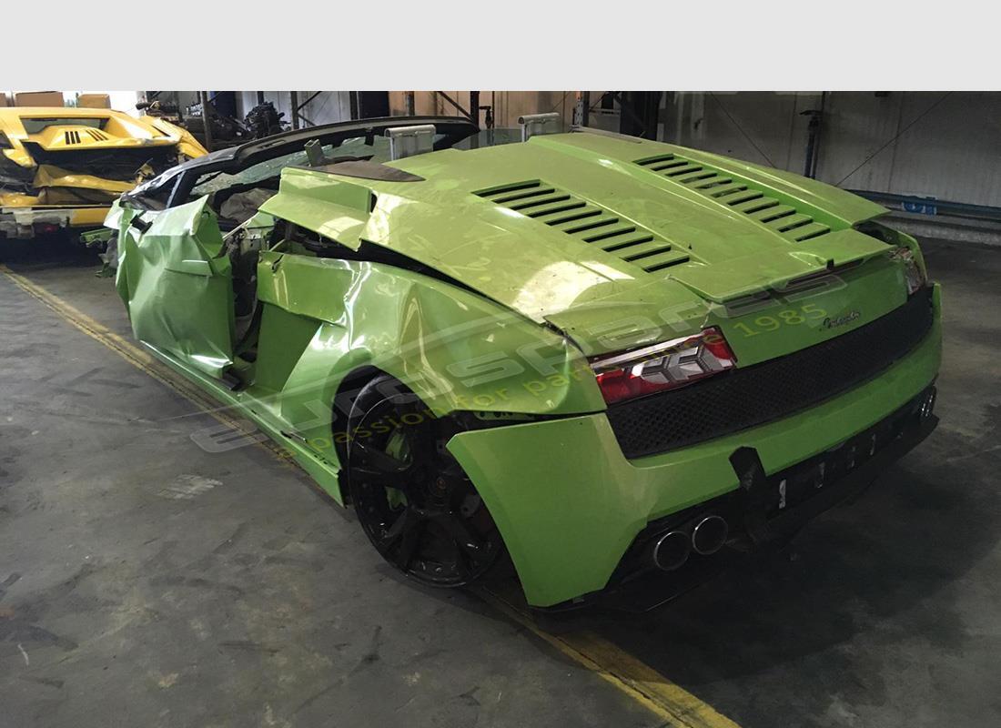 lamborghini lp560-4 spider (2013) con desconocido, preparándose para desmantelar #3