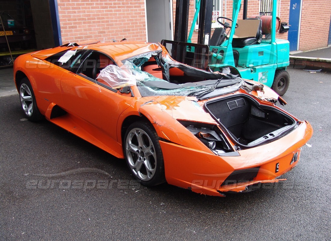 lamborghini murcielago coupe (2003) con 6,200 kilómetros, en preparación para desmantelamiento #8