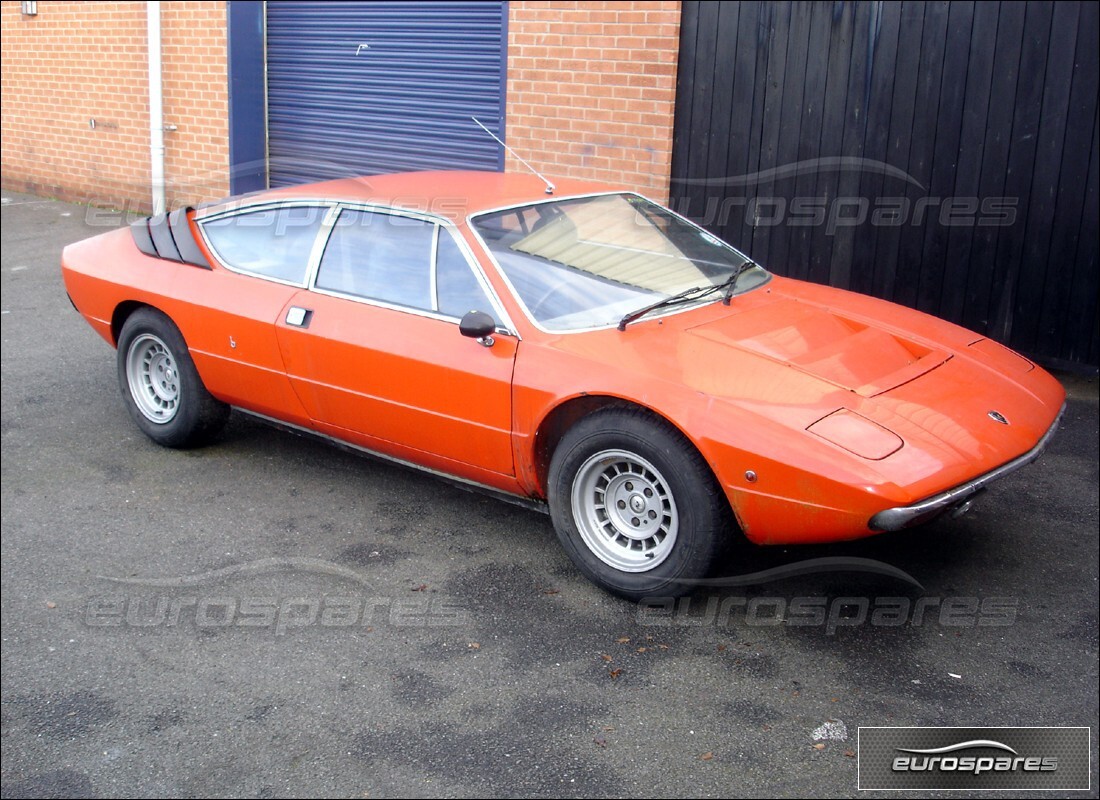lamborghini urraco p250 / p250s con 45,370 miles, preparándose para desmantelar #1