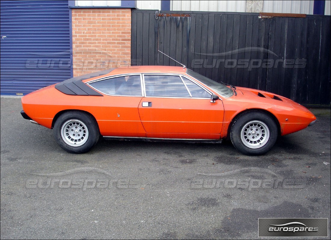 lamborghini urraco p250 / p250s con 45,370 miles, preparándose para desmantelar #2