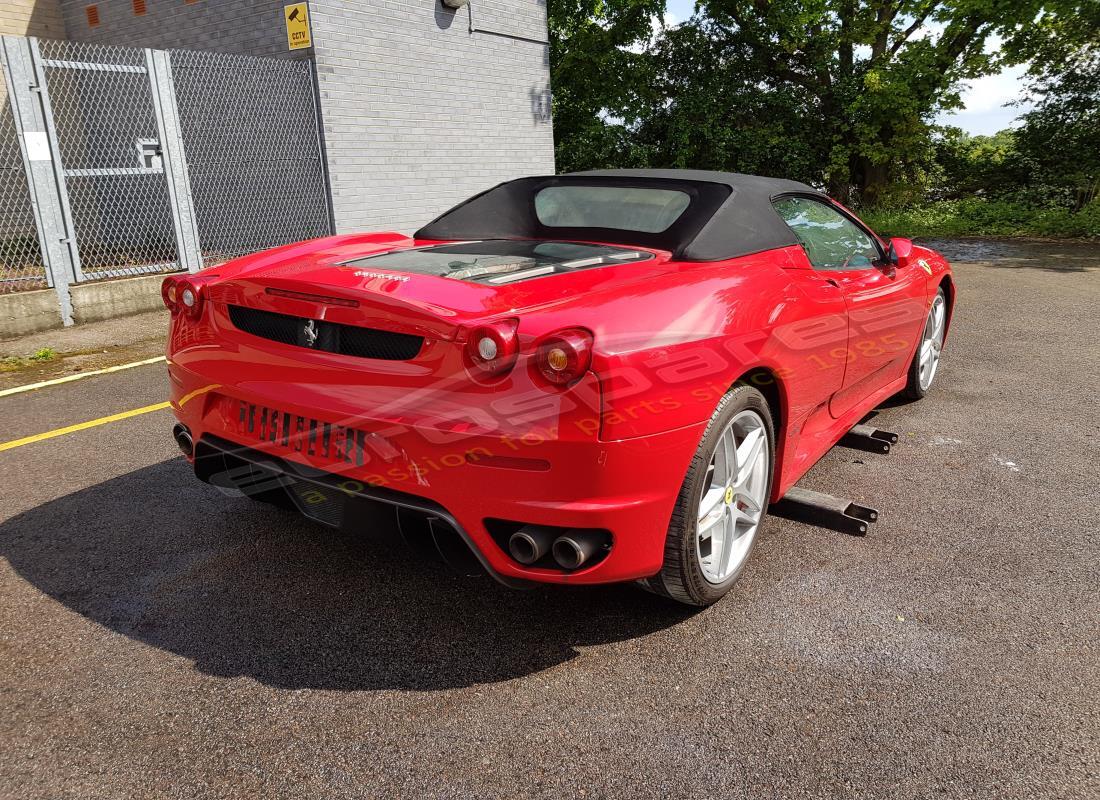 ferrari f430 spider (rhd) con desconocido, preparándose para desmantelar #5