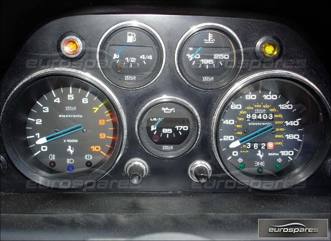 ferrari 308 (1981) gtbi/gtsi con 89,000 miles, preparándose para desmantelar #7