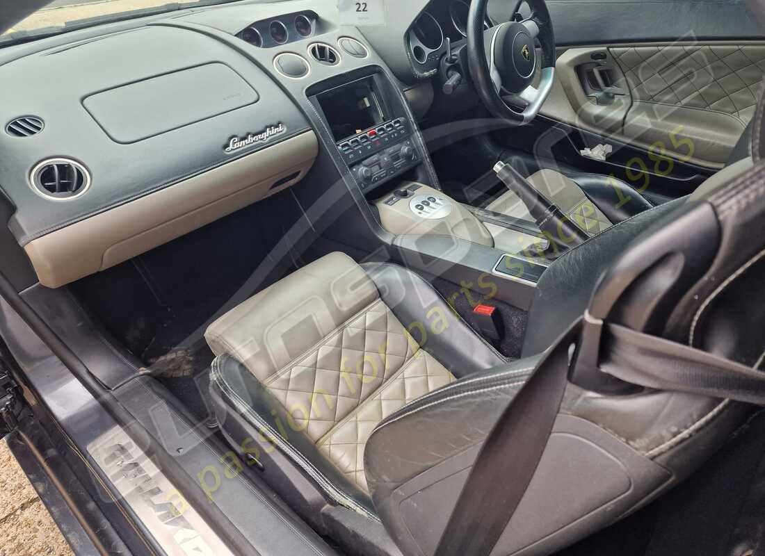 lamborghini gallardo spyder (2008) con 42,136 miles, preparándose para desmantelar #10