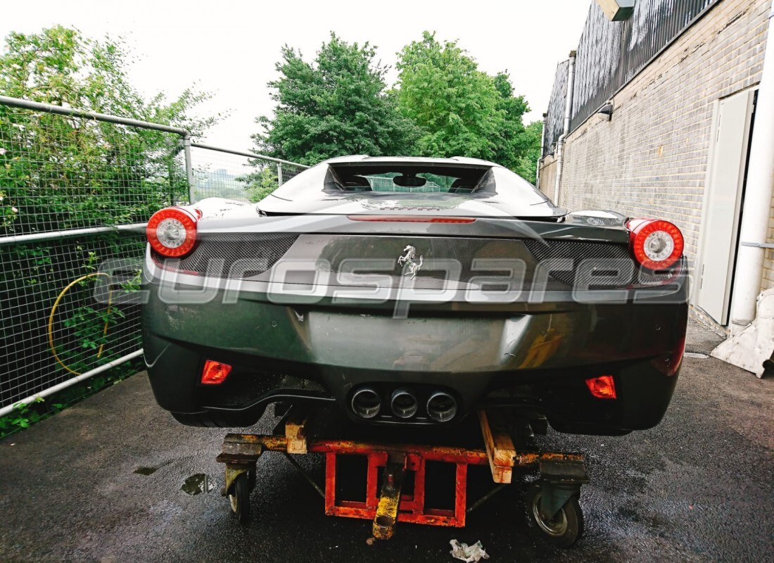 ferrari 458 spider (europe) con 6,190 miles, preparándose para desmantelar #6