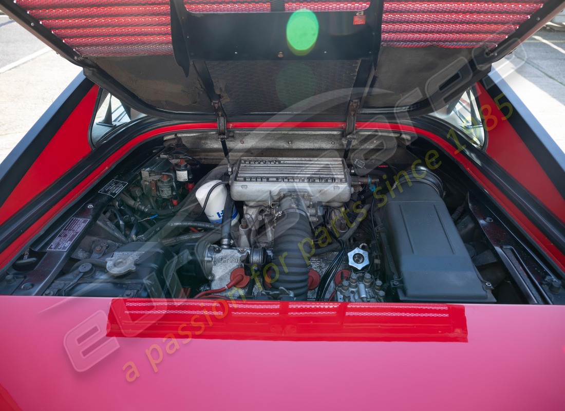 ferrari mondial 3.2 qv (1987) con 83223, preparándose para desmantelar #22