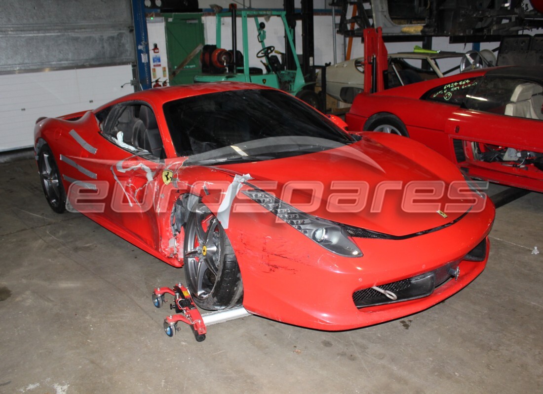 ferrari 458 italia (europe) con 42,651 kilómetros, en preparación para desmantelamiento #6