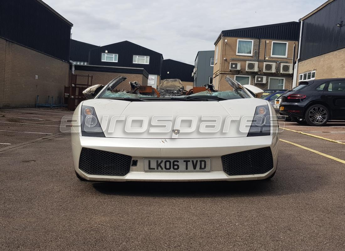 lamborghini gallardo coupe (2006) con desconocido, preparándose para desmantelar #8