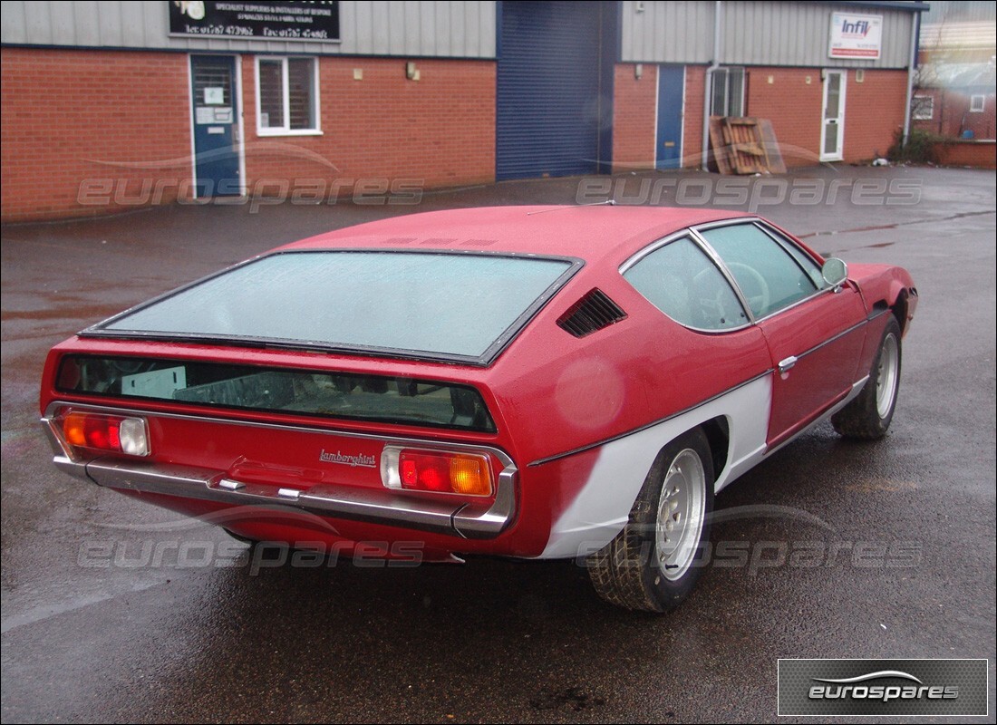 lamborghini espada con 57,416 miles, preparándose para desmantelar #5