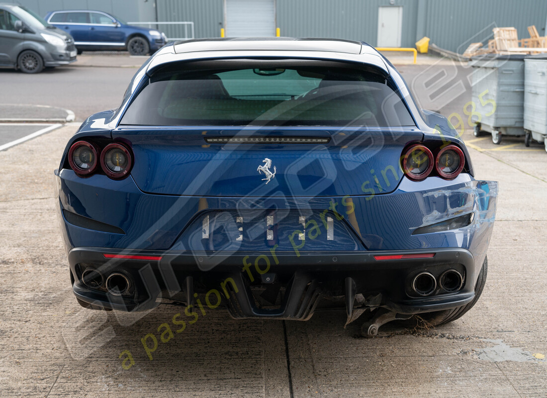 ferrari gtc4 lusso (rhd) con tbc, preparándose para el desmantelamiento #4