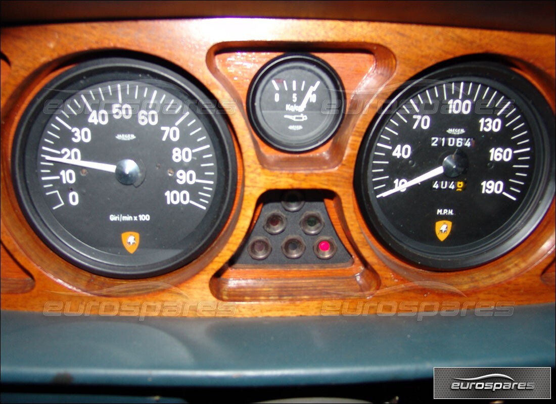 lamborghini espada con 21,064 miles, preparándose para desmantelar #8