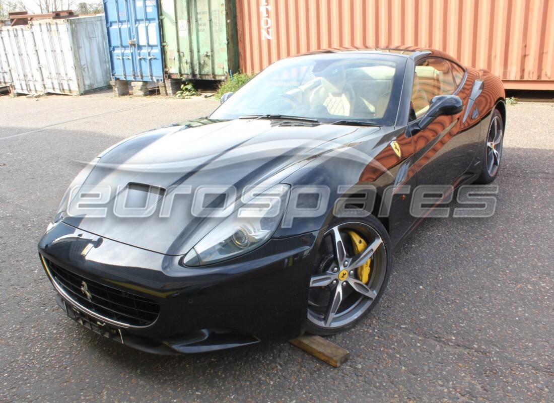 ferrari california (europe) con 12,258 miles, preparándose para desmantelar #1