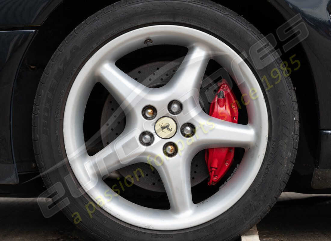 ferrari 550 maranello con 122523, preparándose para desmantelar #38
