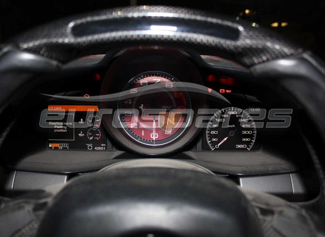 ferrari 458 italia (europe) con 42,651 kilómetros, en preparación para desmantelamiento #9