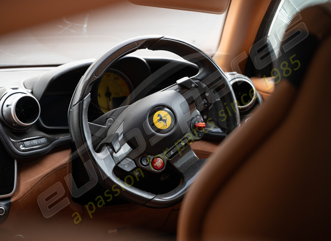 ferrari gtc4 lusso (rhd) con tbc, preparándose para el desmantelamiento #14