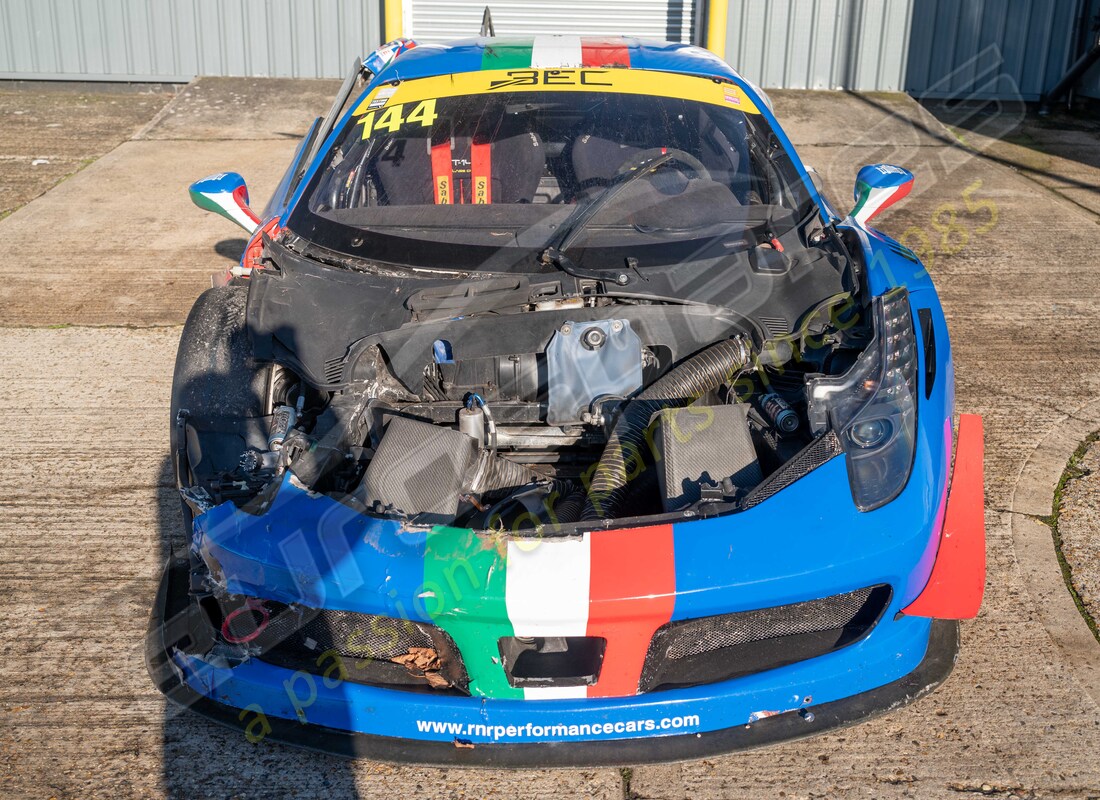 ferrari 458 challenge con 28080 kms, en preparación para el desmantelamiento #14