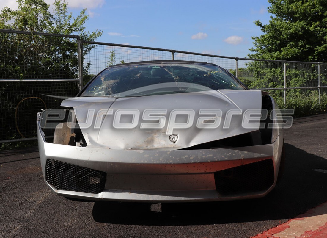 lamborghini gallardo spyder (2006) con 20,000 kilómetros, en preparación para desmantelamiento #7