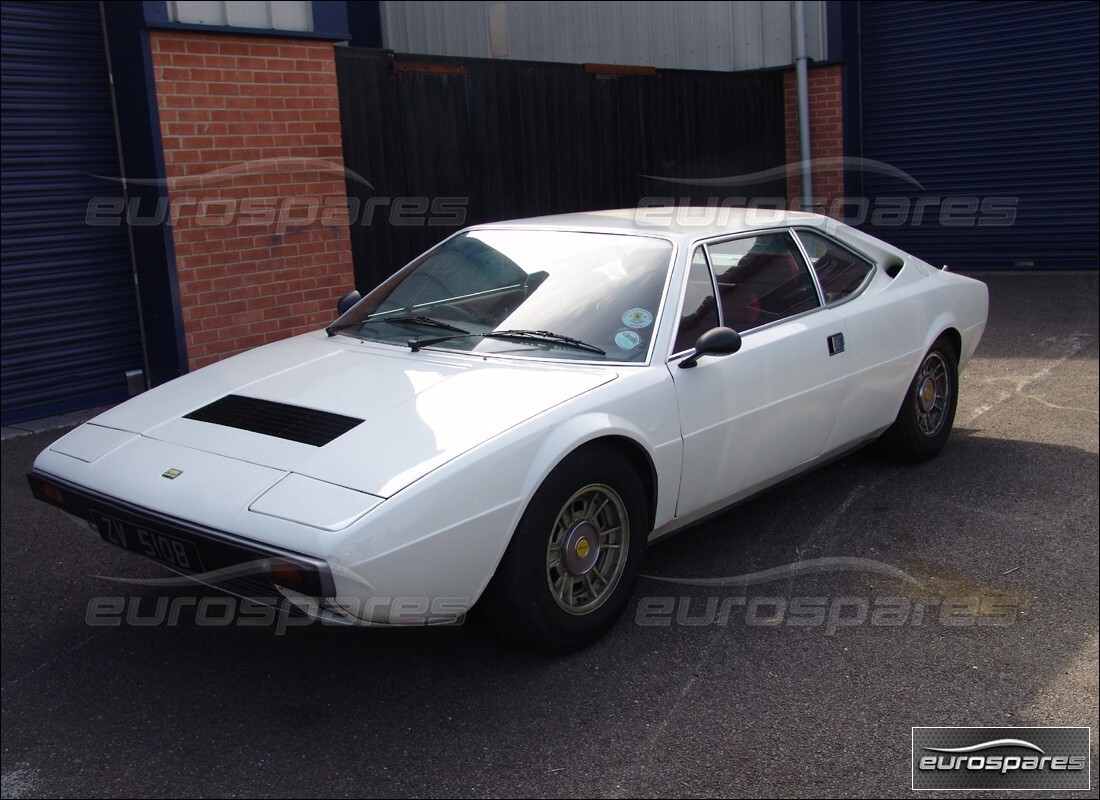 ferrari 308 gt4 dino (1976) con 68,108 miles, preparándose para desmantelar #2