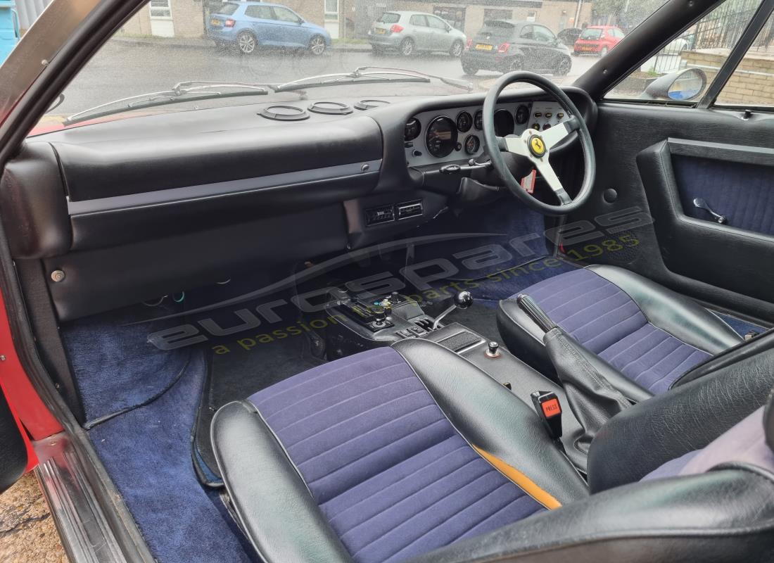 ferrari 308 gt4 dino (1979) con 33,479 miles, preparándose para desmantelar #11